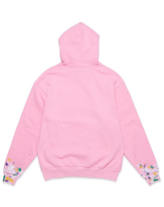 Chenille Patch & Hand Paint Hoodie