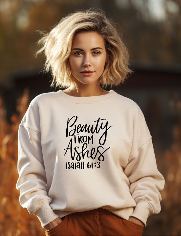 Beauty from Ashes Premium Bella Canvas Crew