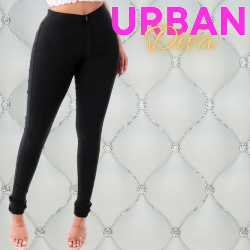 Plus Size High Waisted Jeggings