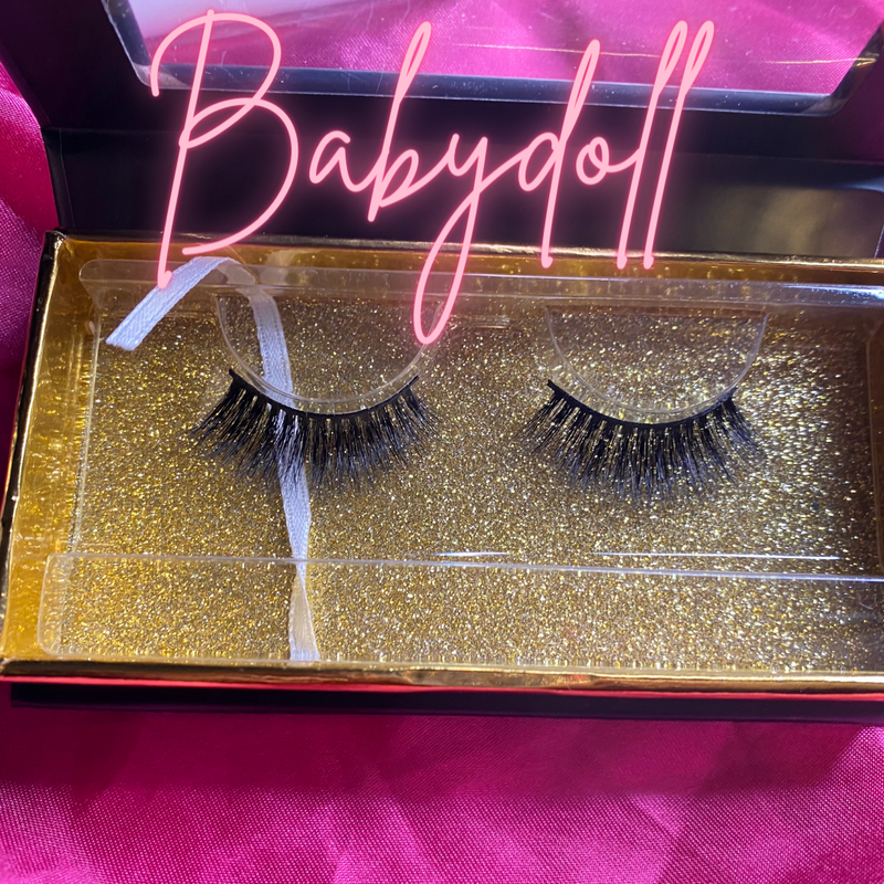 Babydoll 13mm “Natural Look” Luxury Mink Eyelashes