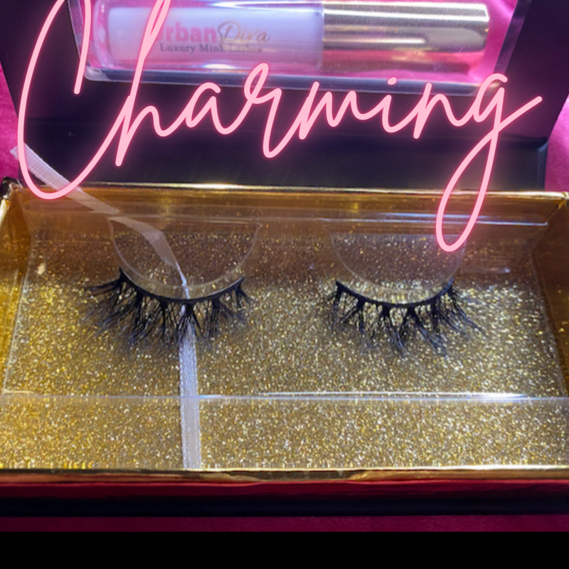 Charming 13mm “Natural Look “ Luxury Mink Eyelashes